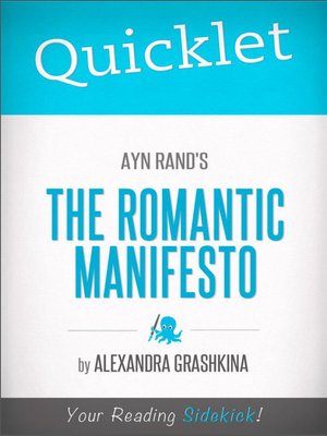 cover image of Quicklet on Ayn Rand's the Romantic Manifesto